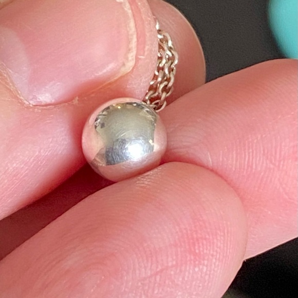 Tiffany & Co mini Hardwear ball silver necklace - Picture 8 of 10